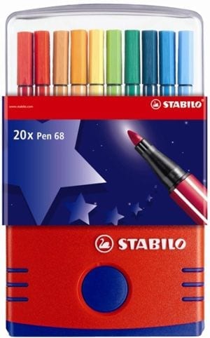 Flamastry Stabilo pen 68